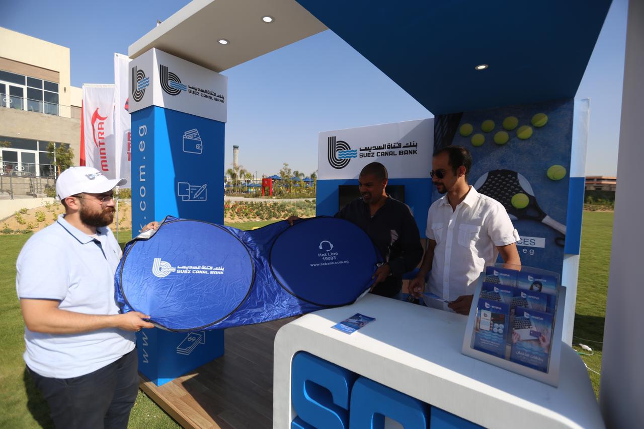 بنك قناة السويس يرعى بطولة JPadel الرياضية بنادي سماش