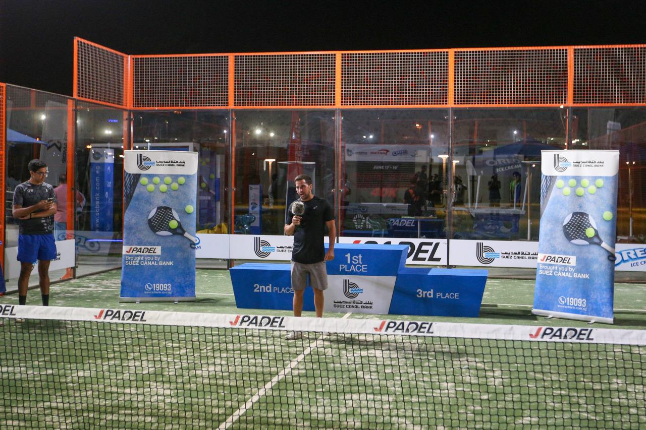 بنك قناة السويس يرعى بطولة JPadel الرياضية بنادي سماش
