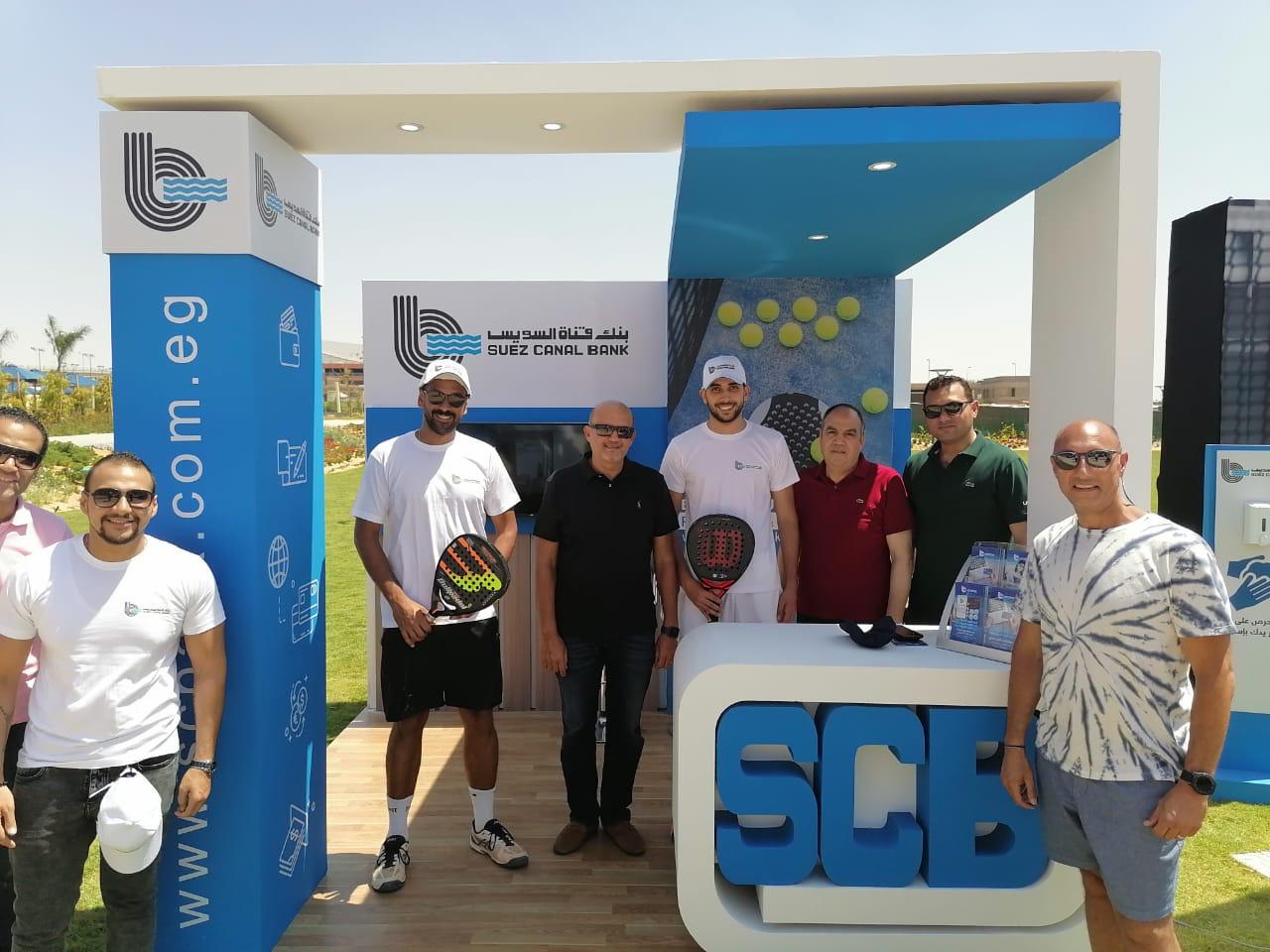 بنك قناة السويس يرعى بطولة JPadel الرياضية بنادي سماش