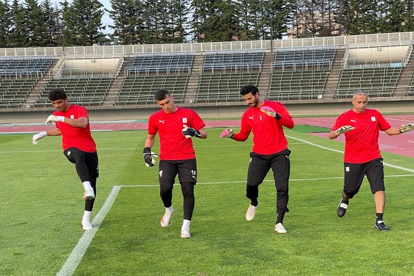 تدريات المنتخب الاوليمبى