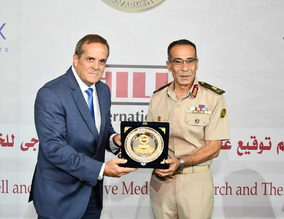القوات المسلحة توقع عقد إنشاء المركز الدولى البحثى والعلاجى للخلايا الجذعية