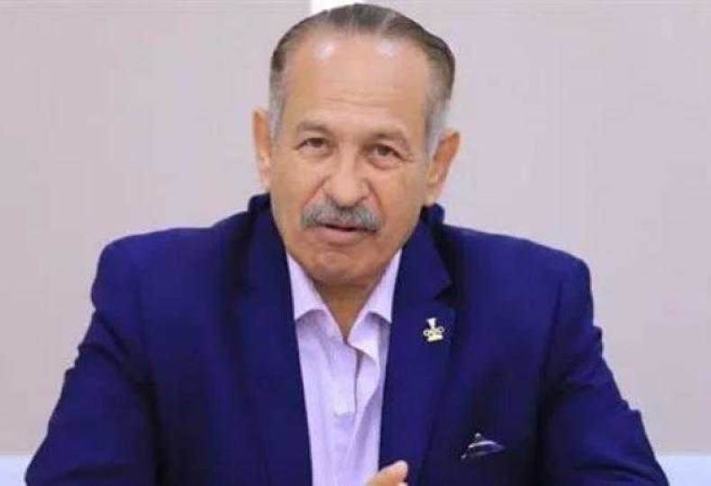 محمد الأمين، رئيس الاتحاد المصري لكرة اليد