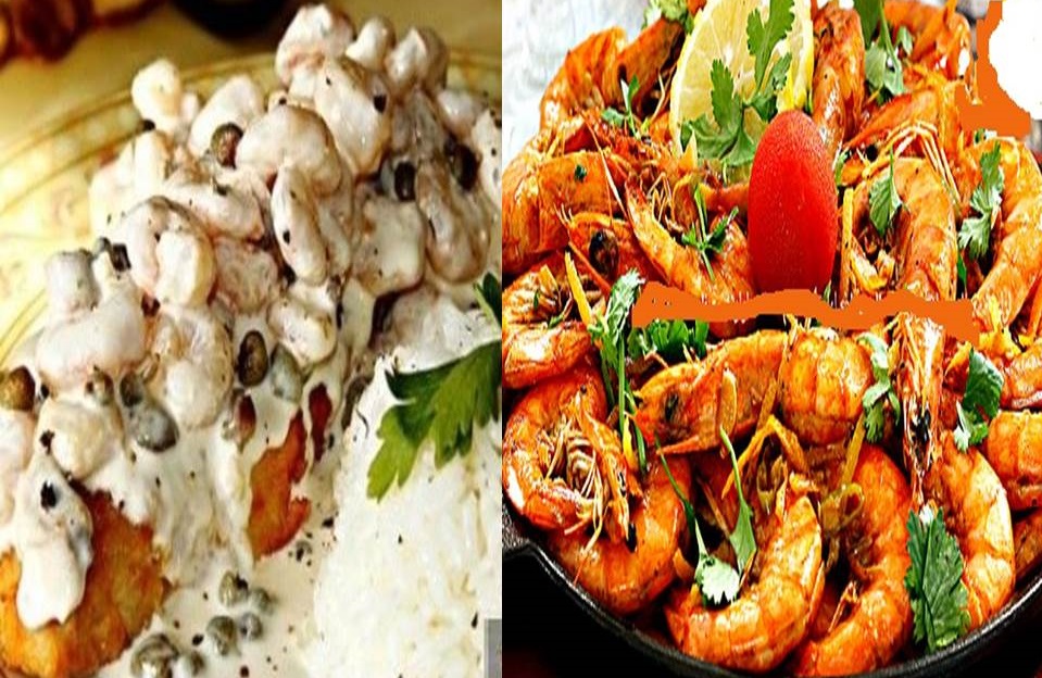 اطباق بحرية من بور سعيد