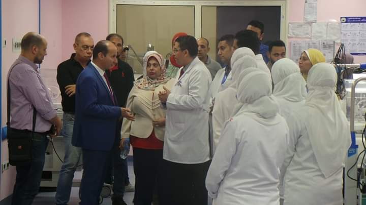 وكيل الصحة بالقليوبية الصحة يشيد بآداء فريق العمل بمستشفى القناطر