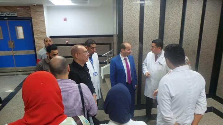وكيل الصحة بالقليوبية الصحة يشيد بآداء فريق العمل بمستشفى القناطر