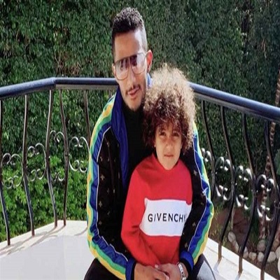 محمد رمضان ونجله 