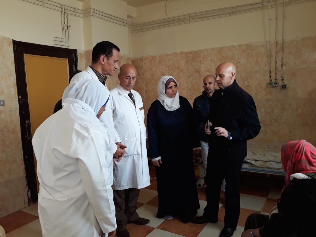 إنشاء مبني جديد بمستشفي الزقازيق يضم العديد من الأقسام الطبية