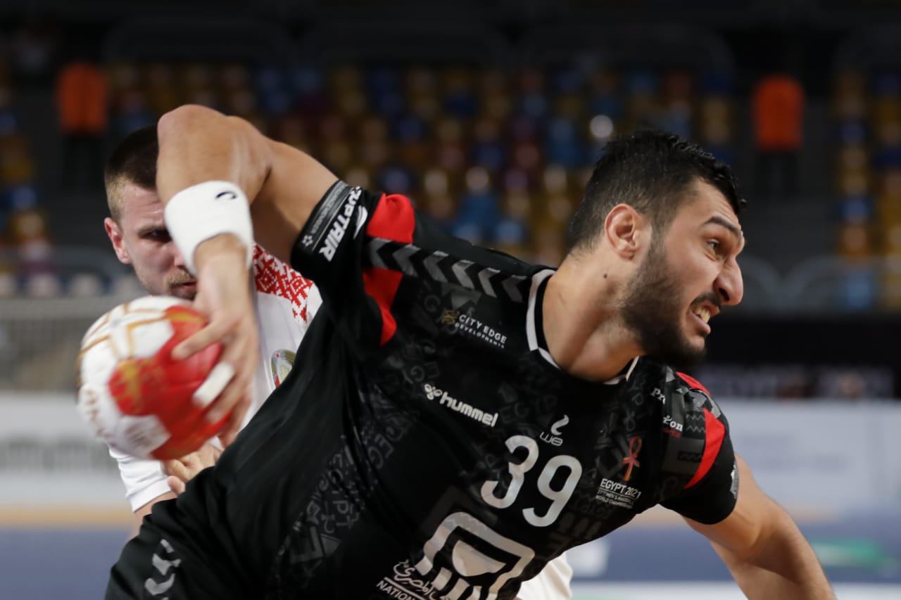 مونديال اليد.. مصر تكتسح بيلاروسيا بفارق 9 أهداف بالدوري الرئيسي