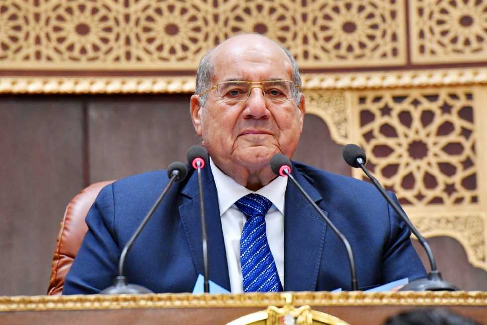 رئيس مجلس الشيوخ المستشار عبد الوهاب عبد الرازق
