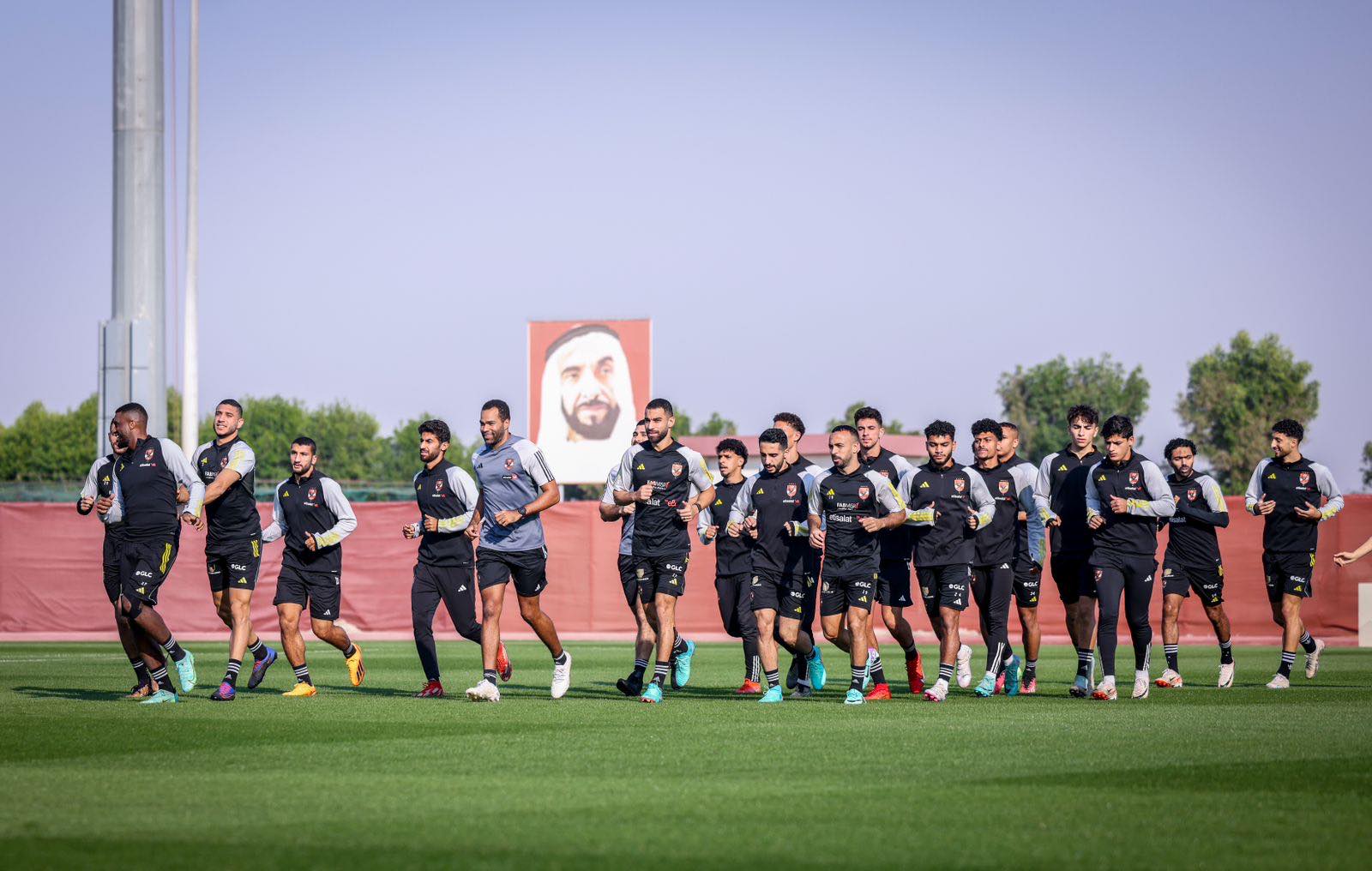 مران الأهلى فى الامارات