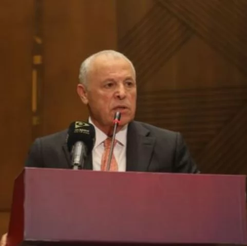 هاني أبو ريدة خلال المؤتمر