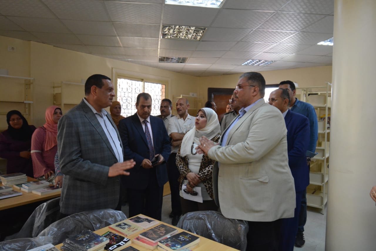 مكتبة مصر العامة بدمنهور تحصل على لقب مكتبة العام 