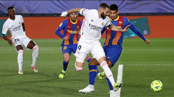 ريال مدريد وبرشلونة 