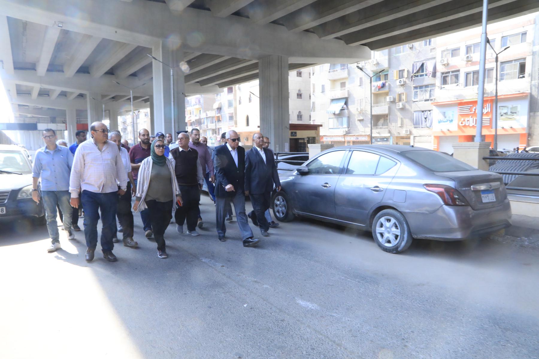 موقف سرفيس حضاري جديد بالجيزة