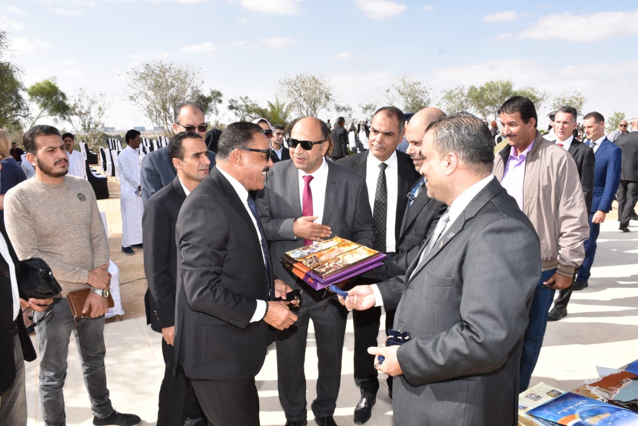 شعيب يشارك فى احتفالات الذكرى ال80 لمعركة العلمين 