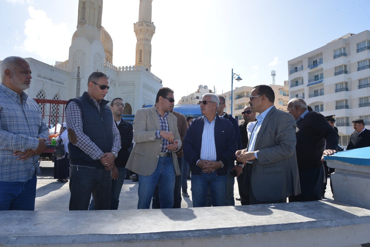 لجنة فنية لمراجعة جدوى الألسنة الصناعية بشواطئ مطروح