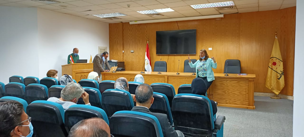  ورشة عمل خاصة بالمجلات العلمية الصادرة من جامعة حلوان
