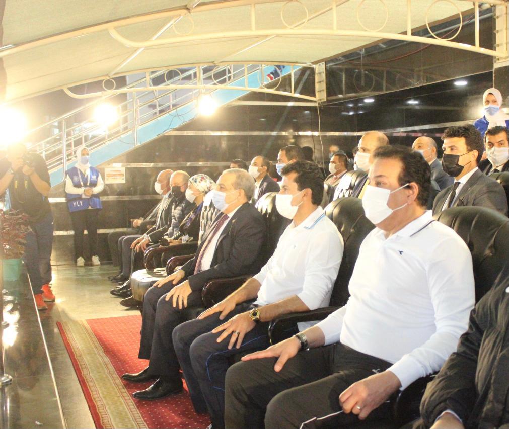 وزير التعليم العالي يشهد انطلاق دوري الوزارات