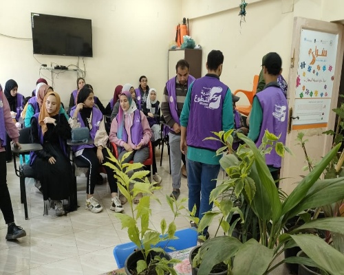مشروع للتشجير بمراكز شباب كفر مناقر وعزيز و بدوي واسنيت بالقليوبية 