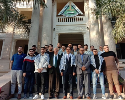 الدكتور ناصر الجيزاوي   رئيس جامعة بنها 