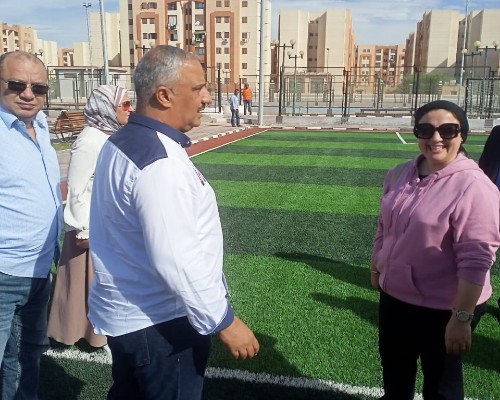 الصبروط يشهد إجراءات تسليم مركز شباب جديد من جهاز مدينة العبور