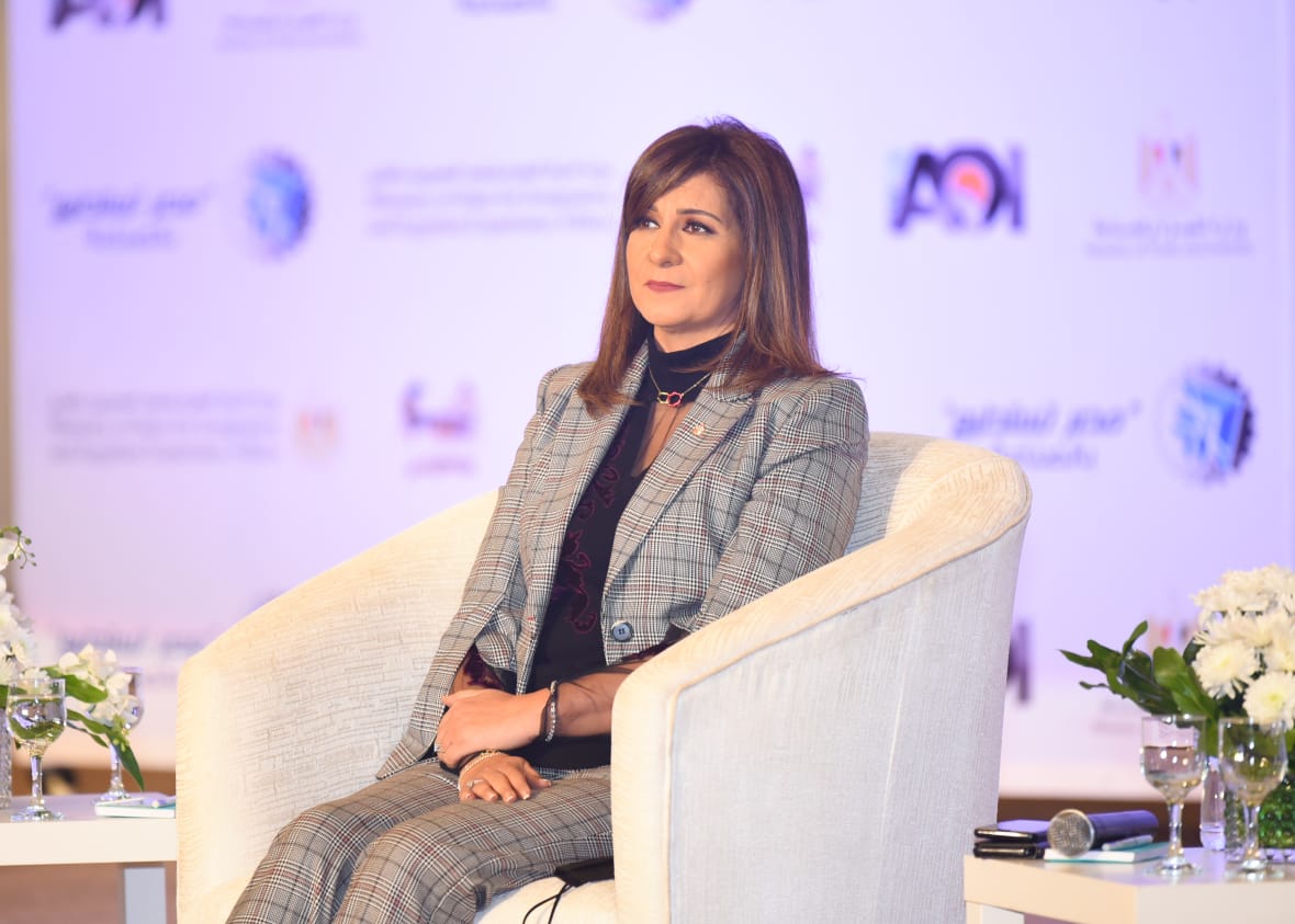 السفيرة نبيلة مكرم عبد الشهيد- وزيرة الدولة للهجرة وشئون المصريين بالخارج