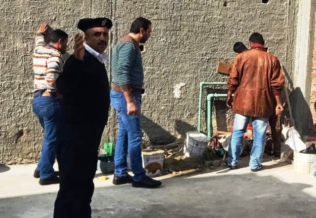 رجب: عقوبات رادعة لسارقى وصلات المياه بدون عداد فى دمياط الجديدة.. بالصور