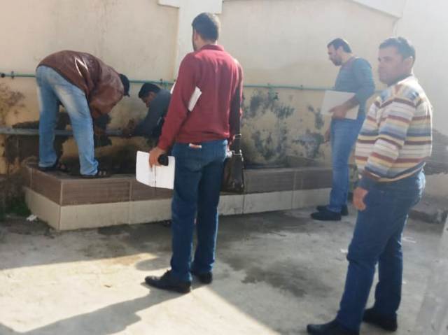 رجب: عقوبات رادعة لسارقى وصلات المياه بدون عداد فى دمياط الجديدة.. بالصور