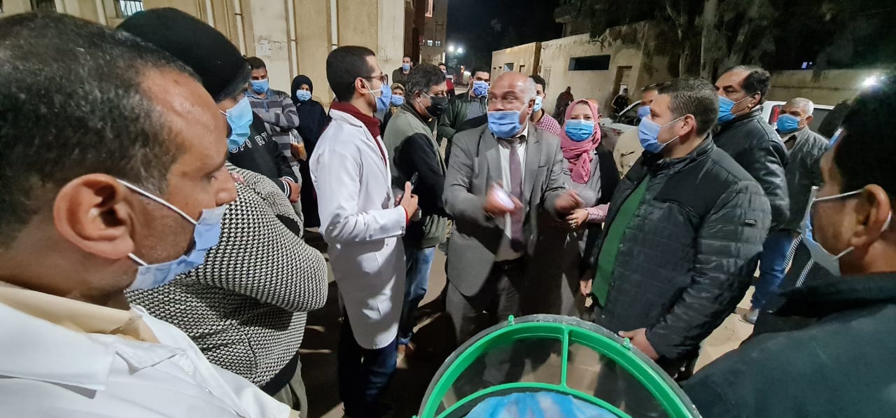 وكيل صحة الغربية يتفقدالعمل بمستشفي بسيون المركزي-صور