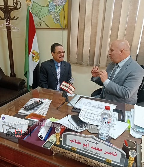 المهندس ناصر محمد ابو طالب وكيل وزارة الزراعة محافظة المنوفية في حواره للجمهورية أون لاين