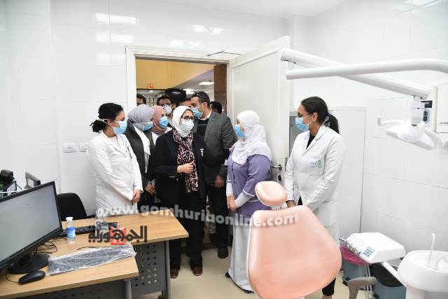 وزيرة الصحة: تسجيل 900 ألف مواطن بمنظومة التأمين الصحي الشامل بالأقصر
