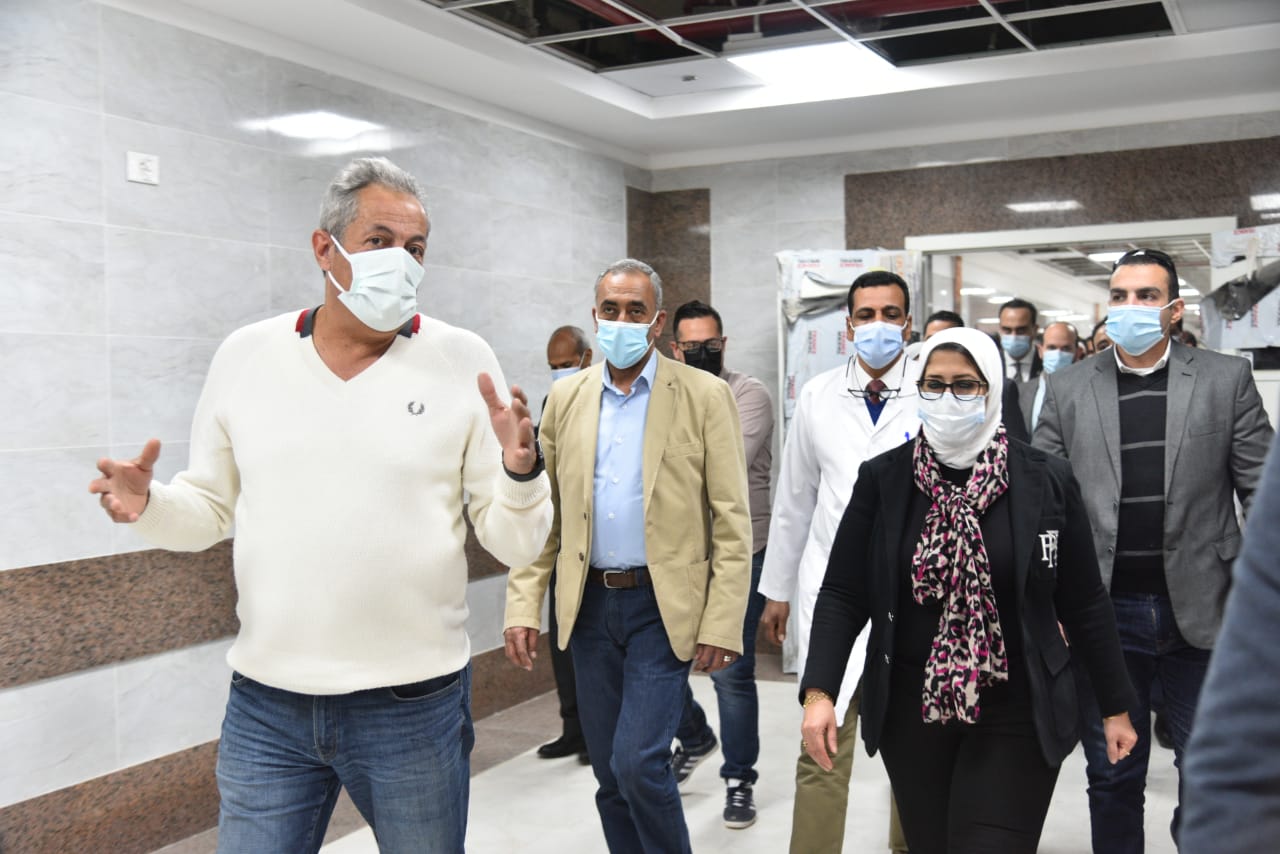 وزيرة الصحة: تتفقد مجمع الأقصر الطبي الدولي بتكلفة 1.2 مليار جنيه