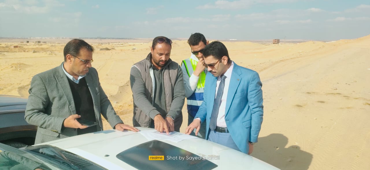 إسماعيل: قريبا الانتهاء من ترفيق منطقة الامل بالعبور الجديدة