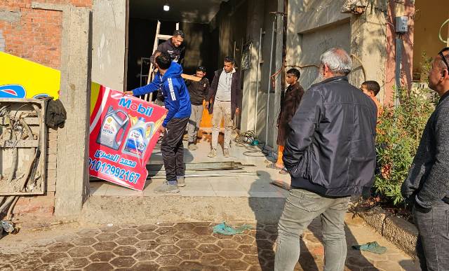 رضوان: جهاز بدر يشن حملة إشغالات ويغلق 3 محلات ويحرر 10 محاضر صور