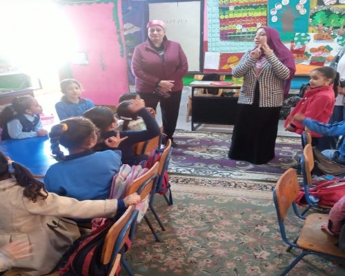 مدير تعليم القليوبية تتفقد سير العملية التعليمية بمدارس قها 