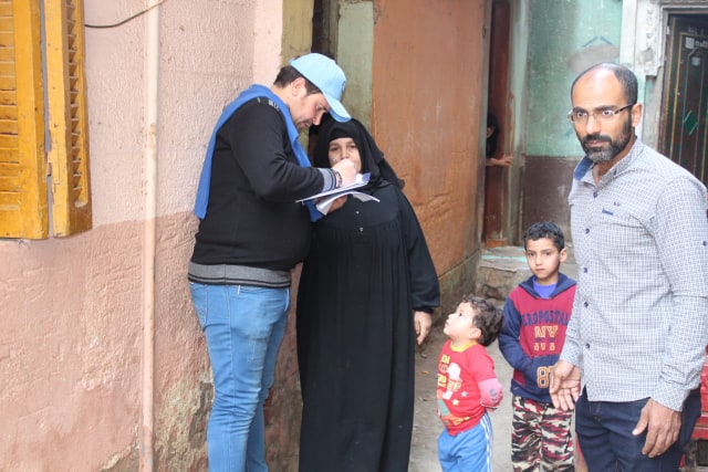 بالصور.. أهالي قرية الزنكلون بالشرقية يرحبون بحملة 