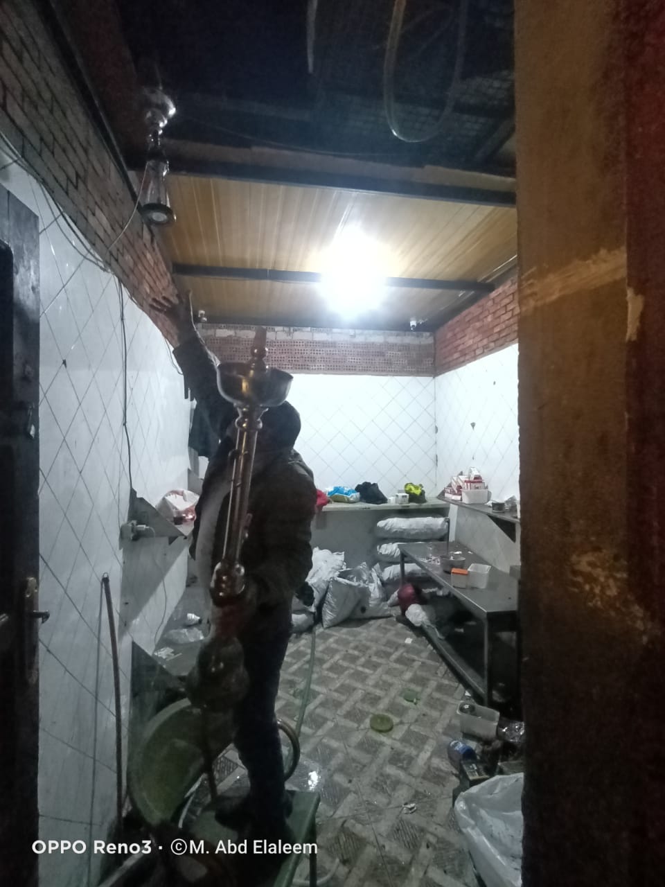 جهاز العبور: ازالة 3 روف وضبط 180 شيشة فى حملة بمعاونة الشرطة..بالصور