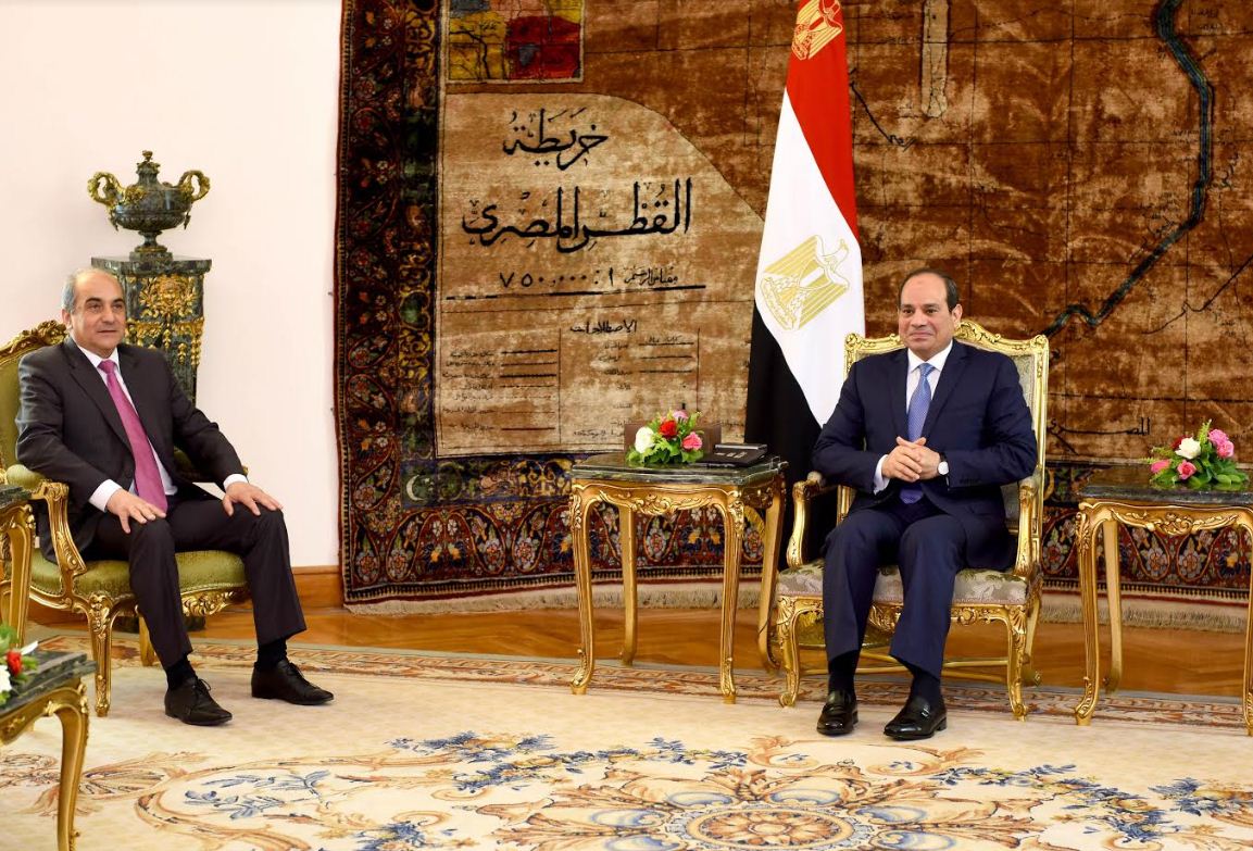 السيسى يستقبل رئيس مجلس النواب القبرصى