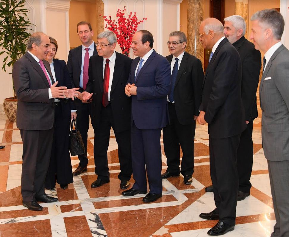 السيسى يستقبل رئيس مجلس النواب القبرصى