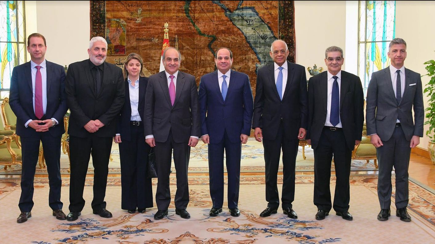 السيسى يستقبل رئيس مجلس النواب القبرصى