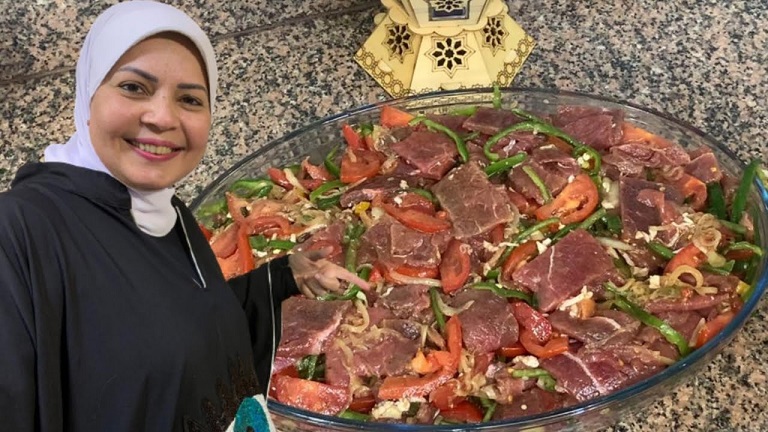 صينية بفتيك فى الفرن