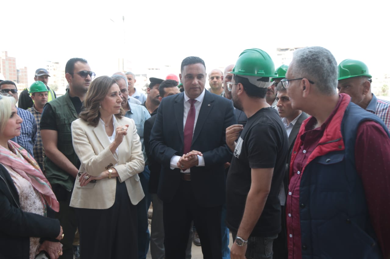 وزيرة الثقافة ومحافظ الدقهلية يتفقدان عددًا من المشروعات الثقافية