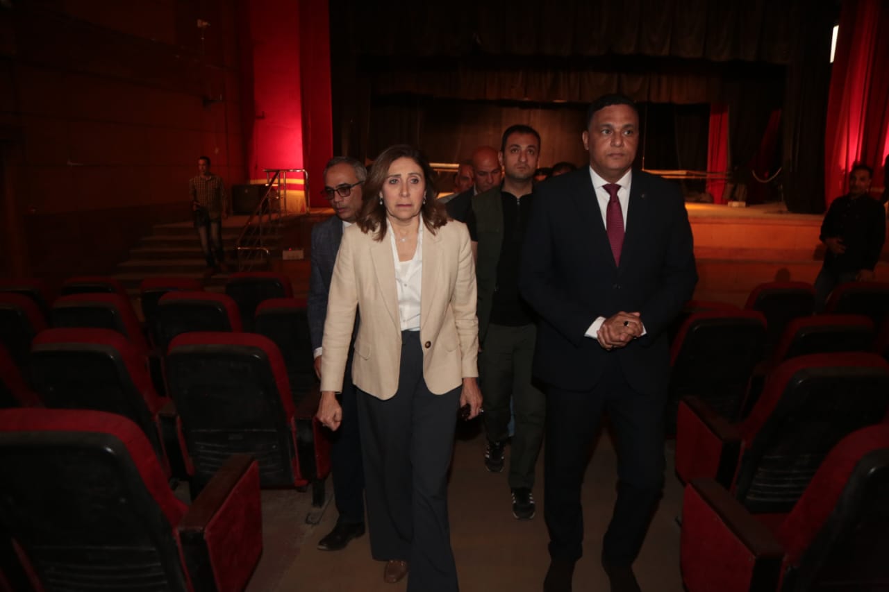 وزيرة الثقافة ومحافظ الدقهلية يتفقدان عددًا من المشروعات الثقافية