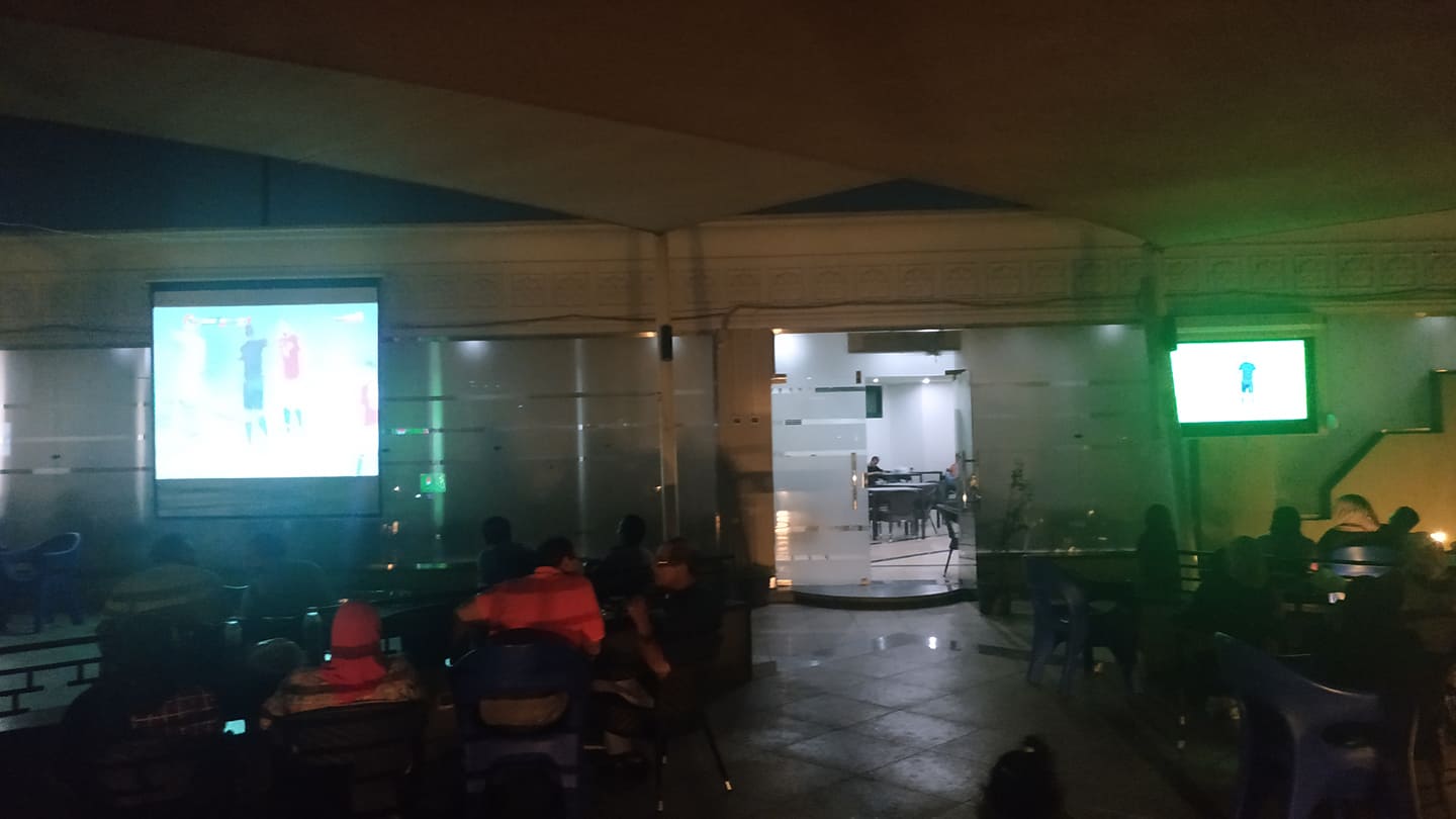  شاشات عرض عملاقة فى نقابة الصحفيين لمتابعة بطولة أمم أفريقيا 