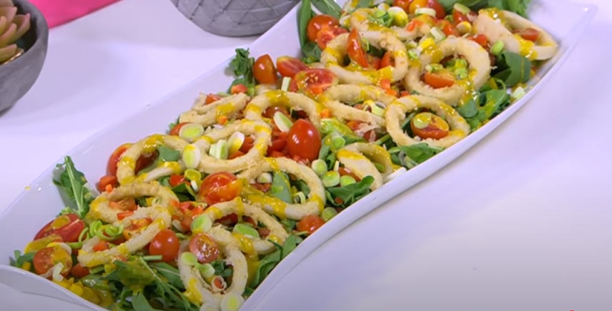 سلطة السبيط او الكاليمارى 