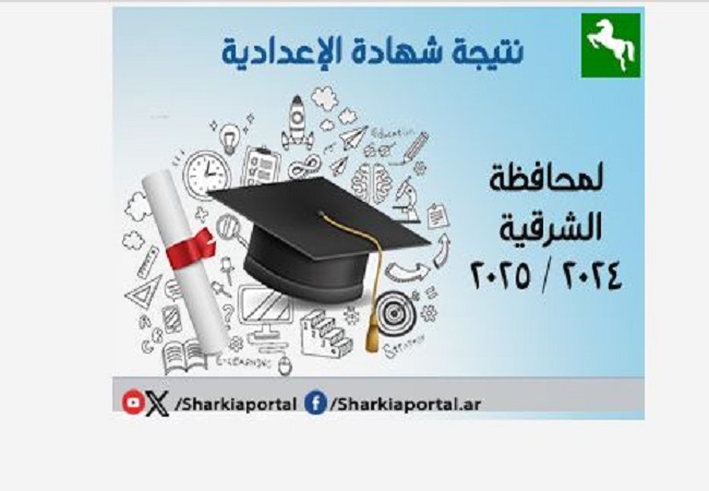 نتيجة اعدادية الشرقية 2025
