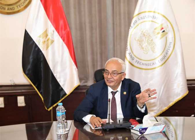 د. رضا حجازي وزير التربية والتعليم