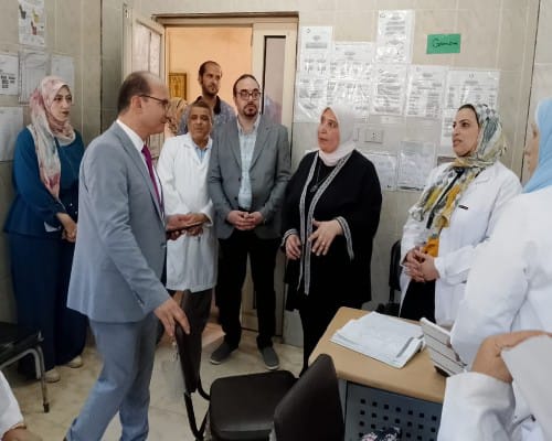 الدكتور حموده الجزار وكيل وزارة الصحة بالقليوبية