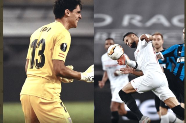 إشبيلية ضد إنتر ميلان .. بونو والنصيرى
