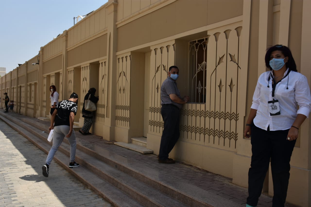 مكتب التنسيق المركزى يستقبل طلاب الثانوية العامة بالمرحلة الأولى..صور